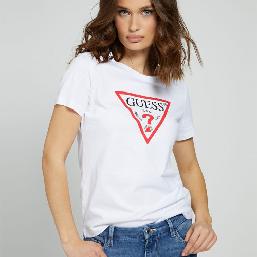 Guess Γυναικεία κοντομάνικη μπλούζα SS CN Original Tee